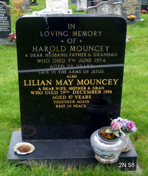 HAWARDEN CEMETERY 2N 58